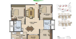 2.5 BHK Flat for rent at Prestige High Fields,Financial City,Hyderabad