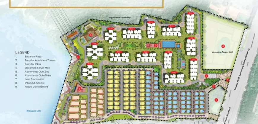 The Prestige City Hyderabad -Rajendra Nagar- Hyderabad